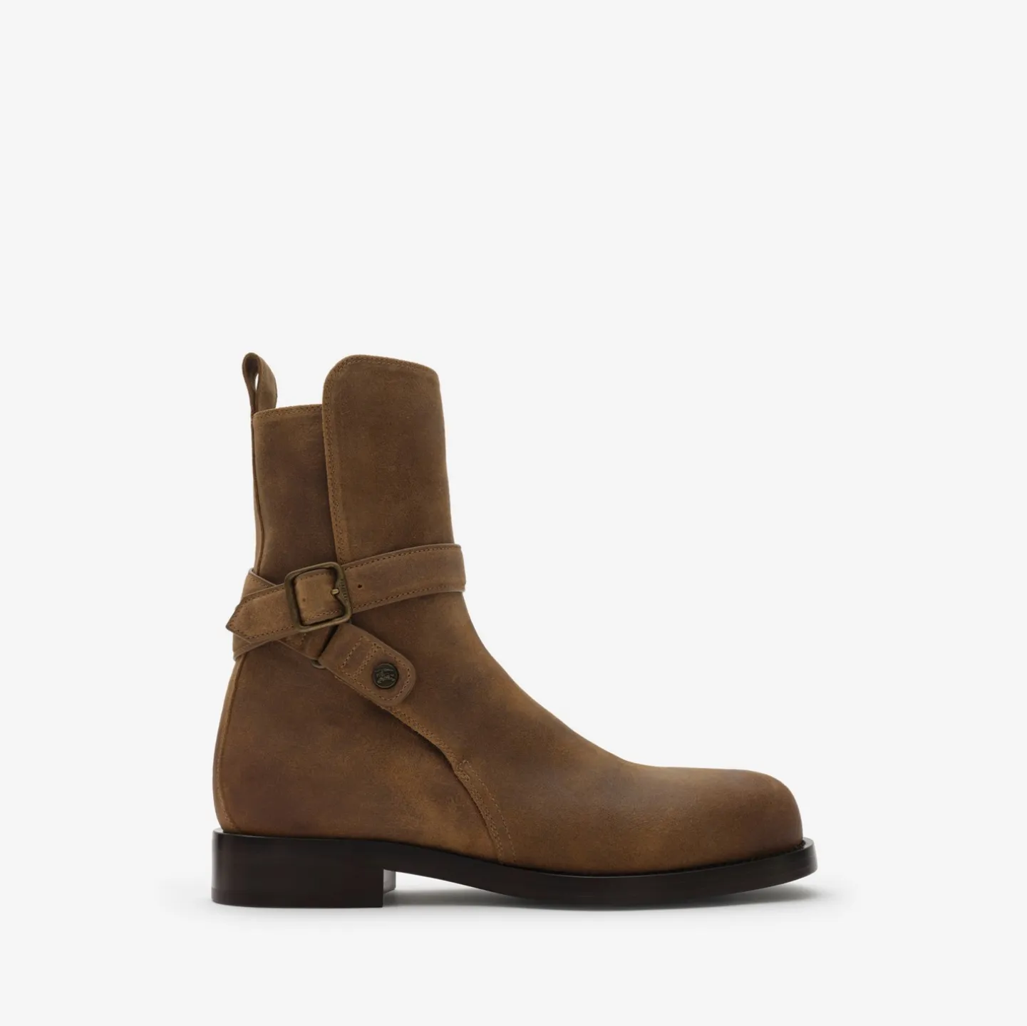 Waxed Suede Ledger Boots