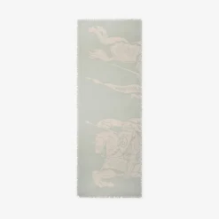 Wide Knight Wool Scarf