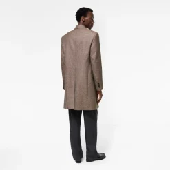 Wool Linen Blend Denbury Tailored Coat